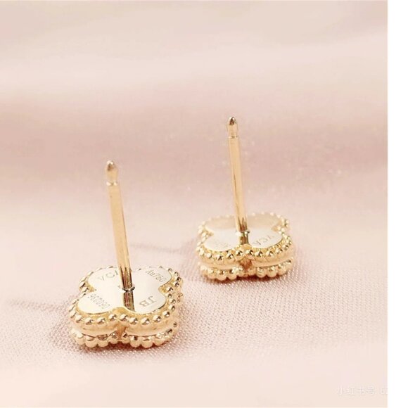 Van Cleef & Arpels classic green earrings - Picture 5 of 8